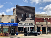 206 S KNOWLES AVE, a Commercial Vernacular small retail building, built in New Richmond, Wisconsin in 1900.