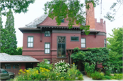 115 ELY PL, a Queen Anne house, built in Madison, Wisconsin in 1894.