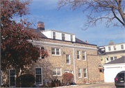 2010-2020 N LAKE DR (2104 E LAFAYETTE PL), a Colonial Revival/Georgian Revival duplex/two-flat, built in Milwaukee, Wisconsin in 1937.