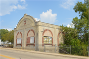 601 S 4TH ST, a Romanesque Revival public utility/power plant/sewage/water, built in Stoughton, Wisconsin in 1911.