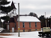 W6647 Berry ST, a Early Gothic Revival house of worship, built in Millston, Wisconsin in 1904.