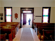 W6647 Berry ST, a Early Gothic Revival house of worship, built in Millston, Wisconsin in 1904.