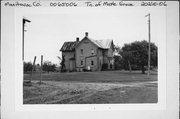 E COUNTY LINE RD, 1/2 MI. SOUTH OF COUNTY LINE RD, a Gabled Ell house, built in Maple Grove, Wisconsin in 1898.