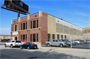 1418 W ST PAUL AVE, a Late Gothic Revival industrial building, built in Milwaukee, Wisconsin in 1929.