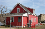 7720 W HARWOOD AVE, a Front Gabled post office, built in Wauwatosa, Wisconsin in 1854.