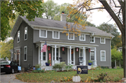 12323 WATERTOWN PLANK RD, a Greek Revival house, built in Wauwatosa, Wisconsin in 1856.