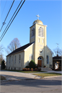 1425 S 10th St, a Romanesque Revival house of worship, built in Sheboygan, Wisconsin in 1906.