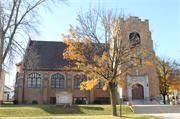 1556 N 16th St, a Late Gothic Revival house of worship, built in Sheboygan, Wisconsin in 1914.