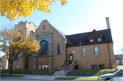 1556 N 16th St, a Late Gothic Revival house of worship, built in Sheboygan, Wisconsin in 1914.
