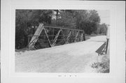 ROCKLEDGE RD OVER THE EAST TWIN RIVER, a NA (unknown or not a building) pony truss bridge, built in Gibson, Wisconsin in 1905.