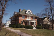 802 E GORHAM ST, a Prairie School house, built in Madison, Wisconsin in 1902.