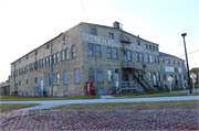 1223 - 1225 New York Ave, a Astylistic Utilitarian Building industrial bldg/manufacturing facility, built in Sheboygan, Wisconsin in 1910.