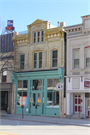 817 New York Ave, a Italianate small retail building, built in Sheboygan, Wisconsin in 1887.