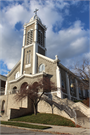 828 New Jersey Ave, a Romanesque Revival house of worship, built in Sheboygan, Wisconsin in 1911.