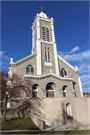 828 New Jersey Ave, a Romanesque Revival house of worship, built in Sheboygan, Wisconsin in 1911.