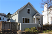 1110 N 4th St, a Front Gabled house, built in Sheboygan, Wisconsin in 1861.