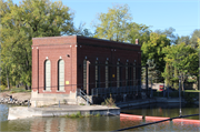 3895 RIVERSIDE DR, a Twentieth Century Commercial public utility/power plant/sewage/water, built in Fulton, Wisconsin in 1928.