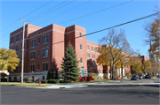 916 Huron Ave, a Neoclassical/Beaux Arts hospital/medical clinic, built in Sheboygan, Wisconsin in 1907.