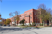 916 Huron Ave, a Neoclassical/Beaux Arts hospital/medical clinic, built in Sheboygan, Wisconsin in 1907.