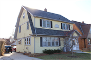 1333 North Ave, a Dutch Colonial Revival house, built in Sheboygan, Wisconsin in 1930.