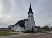 9113 STATE HIGHWAY 108, a Early Gothic Revival house of worship, built in Farmington, Wisconsin in 1898.