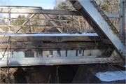 SKINNER CREEK RD, a NA (unknown or not a building) pony truss bridge, built in South Fork, Wisconsin in 1943.