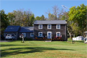 10622 SCENIC ROAD, a Colonial Revival/Georgian Revival house, built in Liberty, Wisconsin in 1970.