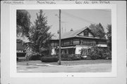 601 N 6TH ST, a Prairie School house, built in Manitowoc, Wisconsin in 1918.