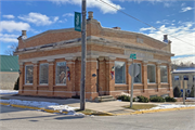 106 CHURCH AVE, a Neoclassical/Beaux Arts bank/financial institution, built in Casco, Wisconsin in 1914.