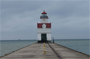 Kewaunee Pierhead Lighthouse, a Building.