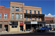 1520-1522 COMMERCIAL ST, a Italianate lodging-hotel, built in Bangor, Wisconsin in 1900.