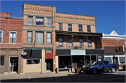 1520-1522 COMMERCIAL ST, a Italianate retail building, built in Bangor, Wisconsin in 1900.