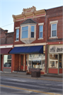 1517 COMMERCIAL ST, a Queen Anne retail building, built in Bangor, Wisconsin in 1898.