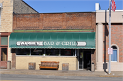 1612-1614 COMMERCIAL ST, a Twentieth Century Commercial retail building, built in Bangor, Wisconsin in 1918.