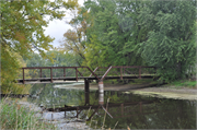 COUNTY HIGHWAY P, ACROSS SHIOC RIVER, AT MILLER RD, a NA (unknown or not a building) bridge, built in Bovina, Wisconsin in 1915.