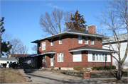 2019 STATE ST, a Prairie School house, built in La Crosse, Wisconsin in 1920.