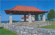 ROCK ISLAND STATE PARK, a Rustic Style pavilion, built in Washington, Wisconsin in 1930.