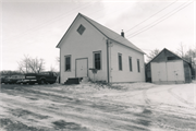 GRAVEL DEAD END RD OFF OLD COUNTY HIGHWAY M, a Front Gabled city/town/village hall/auditorium, built in Trade Lake, Wisconsin in 1890.