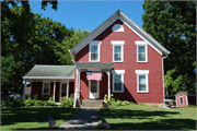 503 N MAIN ST, a Gabled Ell house, built in Lodi, Wisconsin in 1848.