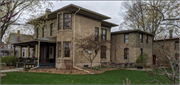 605 ST LAWRENCE AVE, a Italianate house, built in Janesville, Wisconsin in 1865.