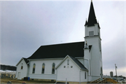 9113 STATE HIGHWAY 108, a Early Gothic Revival house of worship, built in Farmington, Wisconsin in 1898.