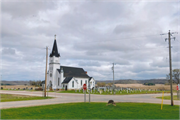 9113 STATE HIGHWAY 108, a Early Gothic Revival house of worship, built in Farmington, Wisconsin in 1898.