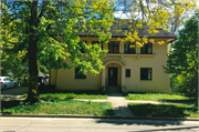 2021 VAN HISE AVE, a Prairie School house, built in Madison, Wisconsin in 1911.