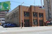 784-786 N BROADWAY, a Art/Streamline Moderne fire house, built in Milwaukee, Wisconsin in 1872.
