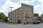 160 E MAIN ST, a Italianate social recreational/fraternal hall, built in Omro, Wisconsin in 1892.