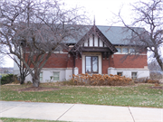111 MAIN AVE (ST), a Prairie School library, built in Kaukauna, Wisconsin in 1905.