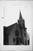 634 N 10TH ST, a Early Gothic Revival church, built in Manitowoc, Wisconsin in 1898.