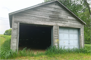 11736 Fork Rd, a Astylistic Utilitarian Building garage, built in Wiota, Wisconsin in 1940.