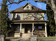 524 S PAGE ST, a American Foursquare house, built in Stoughton, Wisconsin in 1902.