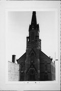 1110 S 10TH ST, a Early Gothic Revival house of worship, built in Manitowoc, Wisconsin in 1885.